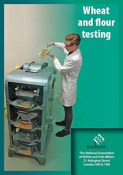 Wheat and flour testing booklet front cover
