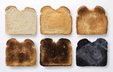 States of toasted bread